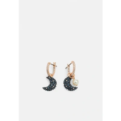 Abbildung von Swarovski LUNA Pierced Earrings Ohrringe Rose goldcoloured, Damen, Größe: One Size, gold coloured