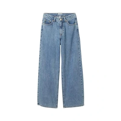 Abbildung von TOM Tailor WIDE Flared Jeans für Kinder, Größe: 128, Mid stone bright blue denim
