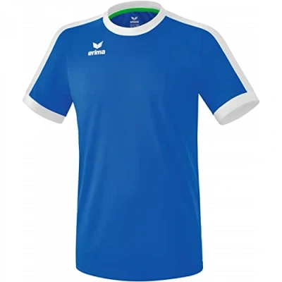 Abbildung von Erima Unisex Retro Star Trikot, New Royal/Weiß, L EU