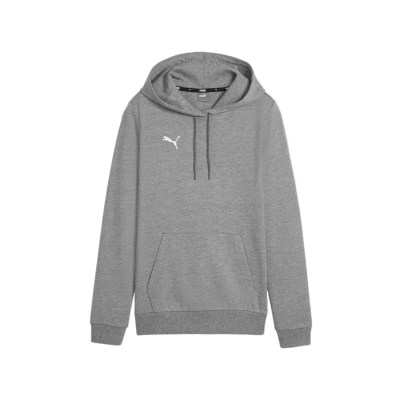 Abbildung von puma Damen Teamgoal Casuals Hoody Wmn Pullover, Medium Gray Heather White, M EU