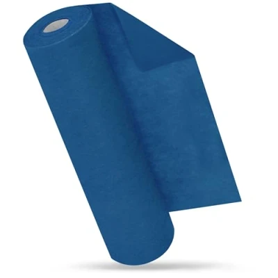 Abbildung von MODERNO Vlies Tischläufer Blau, Tischband Dunkel Modern, Outdoor, Tischdeko, Partydeko für Geburtstag, Hochzeit, Festliche Dekoration, 30 cm x 25 m