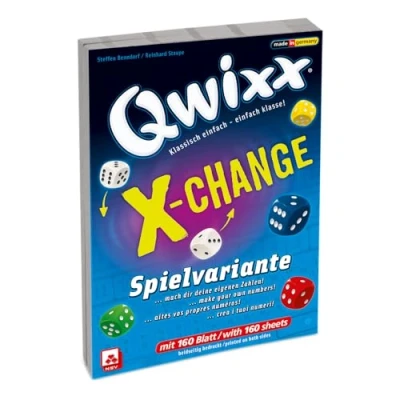 Abbildung von NSV 130015572 QWIXX X Change ZUSATZBLÖCKE, Yellow