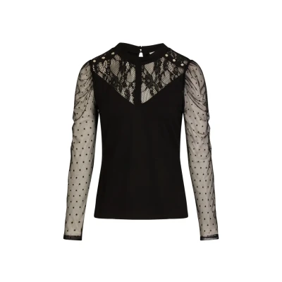 Abbildung von Morgan Bluse, Damen, Größe: XS, Noir