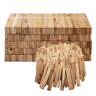 Abbildung von Aleko Premium 3,7 kg Brennholz BZW. Holzkohle Anzünder aus Eichenholz, Bio Kaminanzünder, für Grill, Kamin, Ofen Perfekter Grillanzünder, getrocknetes und unbehandeltes Anmachholz