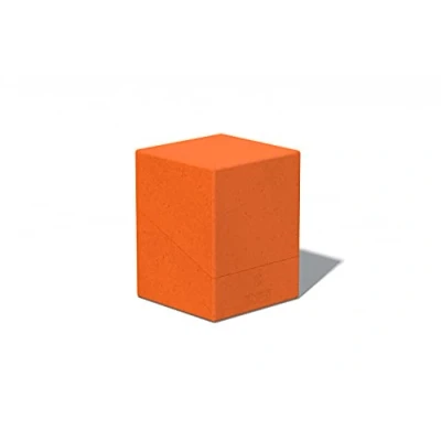 Abbildung von Ultimate Guard Return To Earth Boulder Deck Case 100+ Standardgröße Orange, 76 x 75 98,5 mm