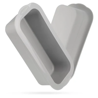Abbildung von Backefix 23cm Flexi Brotbackform Silikon 750g Brot backen Form, Back Kastenform Kuchen und mehr, das altbewährte Original ohne Schnick Schnack, stabil, umweltbewusst