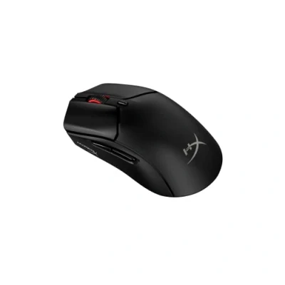 Abbildung von HyperX Pulsefire Haste 2, Wireless Gaming Maus, Dual Mode (2,4 GHz/Bluetooth), 26K Sensor, 26.000 DPI, Bis zu 100 Std Akkulaufzeit, 6 Programmierbare Tasten, RGB, PC/PS5/PS4/Xbox kompatibel, Schwarz
