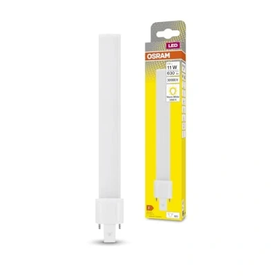 Abbildung von OSRAM Dulux S11 LED Lampe für G23 Sockel, 6 Watt, 700 Lumen, Kaltweiß (4000K), Ersatz herkömmliche 11W Leuchtmittel