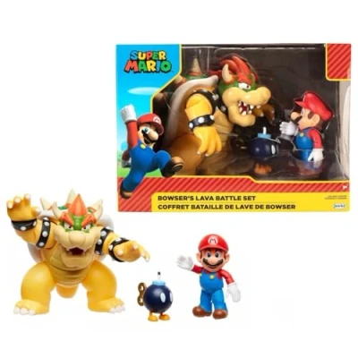 Abbildung von Nintendo Super Mario Bowser 18cm vs. Figuren Set (Wave 1)