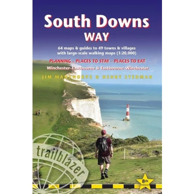 Abbildung von South Downs Way: British Walking Guide: winchester eastbourne 64 Large scale Maps (1:20,000) &amp; Guides to 49 Towns Villages ... Stay, Places Eat (British Guides)