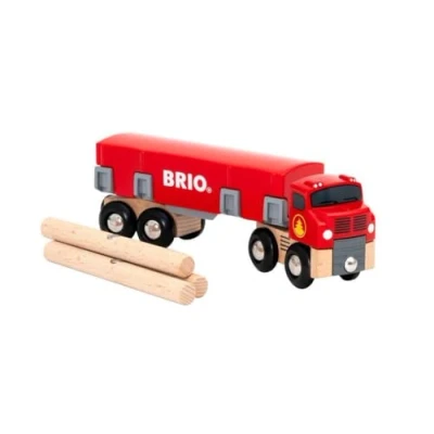Abbildung von BRIO 33657 Holztransporter mit Magnetladung