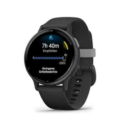 Abbildung von Garmin Vivoactive 5 GPS Smartwatch mit 1,2&quot; AMOLED Touchdisplay, Fitness und Gesundheits Musikfunktionen