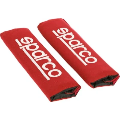 Abbildung von Sparco SPC1204RD Seat Belt Padding Protector Car Travel, 2 Units, Rosso
