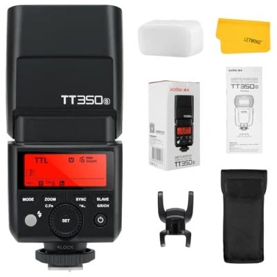 Abbildung von Godox TT350S TTL 2.4G HSS 1 / 8000s GN36 Kamera Flash Speedlite für Sony Kompatibel Mirrorless Digitalkamera