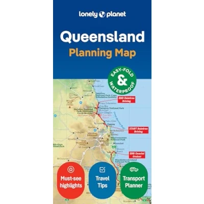 Abbildung von Lonely Planet Queensland Planning Map