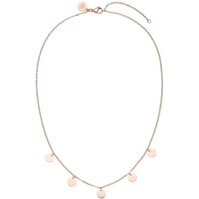 Abbildung von Purelei® Kalea Kette Damen (Roségold) Halskette aus langlebigem Edelstahl Wasserfeste mit Anhänger 40 45 cm Länge verstellbar für deinen individuellen Look