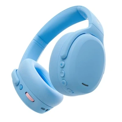 Abbildung von Skullcandy Crusher ANC 2 Over Ear Noise Cancelling Wireless Kopfhörer mit Sensory Bass, 50 Std. Akkulaufzeit, Skull iQ, Alexa Unterstützung, Mikro, Bluetooth kompatibel Preppy Summer
