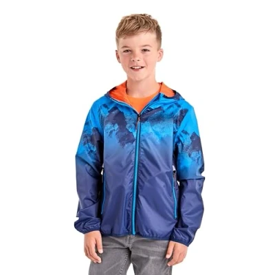 Abbildung von Killtec Jungen Lyse BYS JCKT B Funktionsjacke/Regenjacke mit Kapuze, packbar, neon grün, 152
