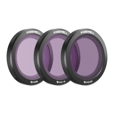 Abbildung von Freewell Magnetische Filter für DJI Neo 3er Pack ND8, ND16, ND32: Verbessern Sie Ihre Luftbildaufnahmen
