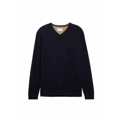 Abbildung von TOM Tailor Strickpullover, Herren, Größe: 3XL, Dunkelblau