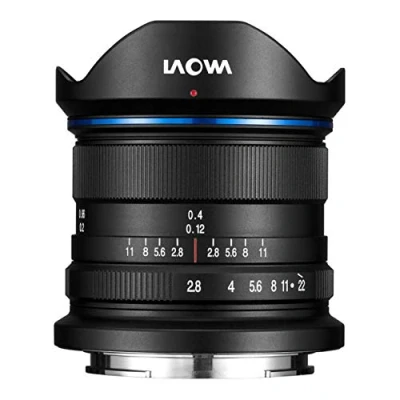 Abbildung von Laowa Ultra Weitwinkel Objektiv, 9 mm, f/2.8, Zero D, für Spiegelreflexkameras, Schwarz, 15/10, Sony E,