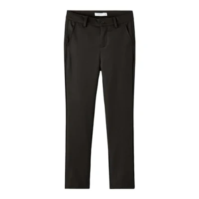 Abbildung von Name it Regular FIT Stoffhose für Kinder, Größe: 158, Black