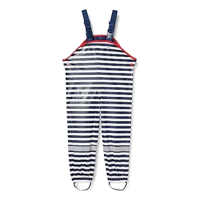Abbildung von Playshoes Matschhose Regenlatzhose Ungefüttert Unisex Kinder Wind und wasserdichte Regenhose Regenbekleidung, Maritim, 86