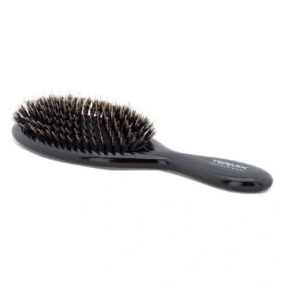 Abbildung von Termix Haarbürste für Extensions. Naturfasermischung aus Wildschwein und flexiblem Nylon, die Verbundenheit oder Fixierung nicht beschädigen. Große Größe. 1 Stück (1er Pack)