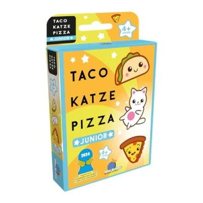 Abbildung von Blue Orange, Taco Katze Pizza Junior, Kinderspiel, Kartenspiel, 2 6 Spieler, Ab 4+ Jahren, 5 Minuten, Deutsch