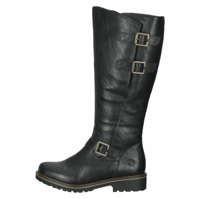 Abbildung von Remonte Cowboy/Bikerboot schwarz, Damen, Größe: 37, Schwarz Schuhe
