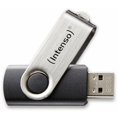 Abbildung von Intenso Basic Line 8 GB USB Stick 2 silber/schwarz