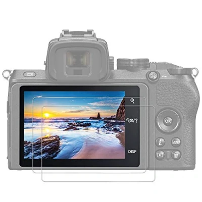 Abbildung von JJC (2 Stück) Displayschutzfolie aus Gehärtetem Glas für Nikon Z9, Z8, Zf, Z 9, 8, f Kamera ultradünn HD Hohe Härte Bruchsicher Blasenfrei
