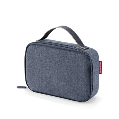Abbildung von reisenthel thermocase Kleine Kühltasche für Kosmetik, Medikamente, Snacks, Couleur:Herringbone Dark Blue