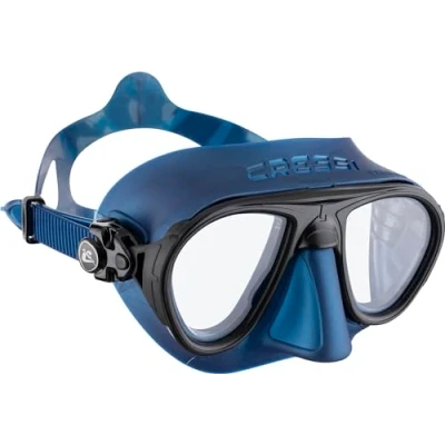 Abbildung von Cressi Erwachsene Calibro Tauchmaske, Blau Nery/Schwarz, Uni