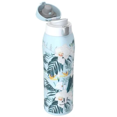 Abbildung von Super Sparrow Trinkflasche Edelstahl 18/10 Ultraleicht Trinkbecher 750ml BPA Frei, Auslaufsicher Trinkflasche, Trinkflaschen für Sport, Unterwegs, Schule, Outdoor, Büro, Zuhause