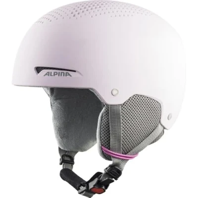 Abbildung von ALPINA ZUPO Sicherer, Stoßabsorbierender, Belüfteter &amp; Schlagfester Skihelm Für Kinder, light rose matt, 46 48 cm