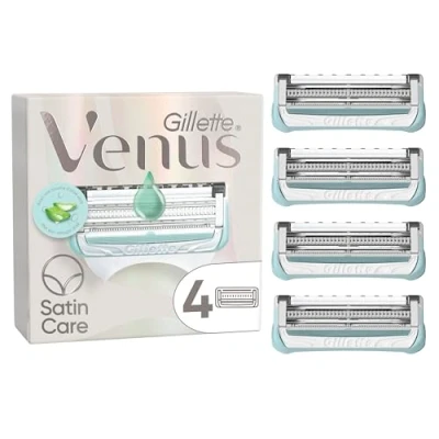 Abbildung von Gillette Venus Damenrasierer für den Intimbereich, 4 Ersatzklingen