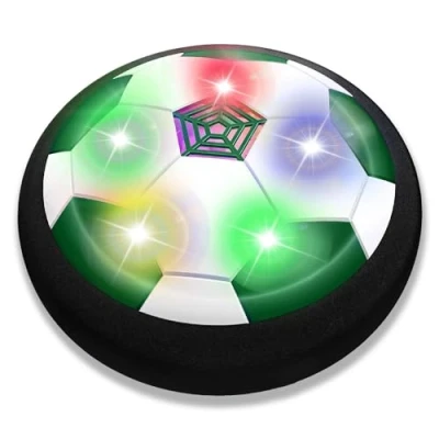 Abbildung von JRD&amp;BS WINL Kinder Spielzeug, Hover Fußball Sport Spielzeug Mit Schaum Stoßfänger 4 5 Jahre Alt Jungen Geschenke Innen Aktivitäten, Geburtstagsgeschenk FÜR Junge Mädchen (Grün 02)