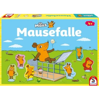 Abbildung von Schmidt Spiele 40505 Maus, Mausefalle, Kinderspiel, bunt