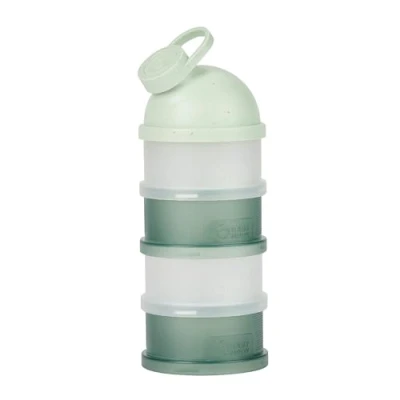 Abbildung von Babymoov Milchpulver Portionierer Baby stapelbar 4 Fächer, Grün