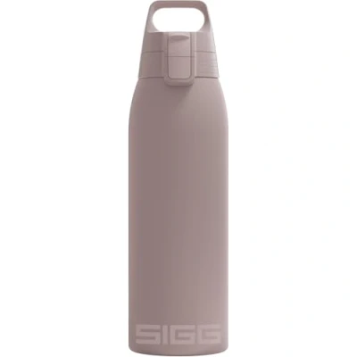 Abbildung von SIGG Isolierte Trinkflasche Thermosflasche Shield Therm One Dusk kohlensäurehaltige Getränke Auslaufsicher Spülmaschinenfest BPA frei 90% recycelter Edelstahl warmes Grau 1L