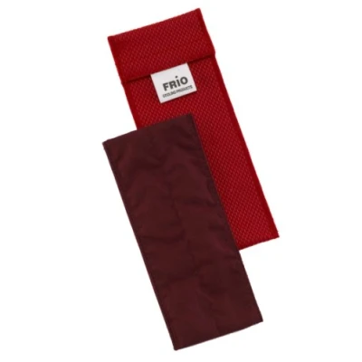 Abbildung von FRIO Einzel Diabetiker Insulin Kühltasche 18 x 6½ cm Rot Für 1 Pen Kühlt mit kaltem Wasser I Keine Kühlakkus oder Stromquellen notwendig Wiederverwendbar