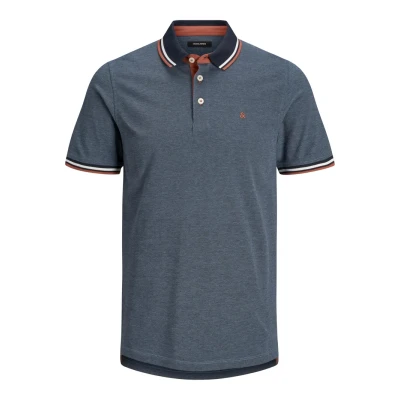 Abbildung von JACK &amp; JONES Male Poloshirt Einfarbig
