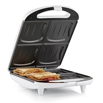 Abbildung von Tristar SA 3065 Sandwich Maker â“ 4 Sandwiches Gleichzeitig Antihaftbeschichtung