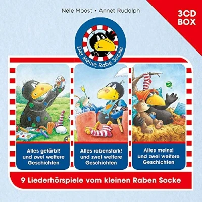 Abbildung von Der kleine Rabe Socke 3 CD Hörspielbox Vol. 2
