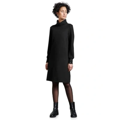 Abbildung von Street One MIT Turtleneck Strickkleid, Damen, Größe: 34, Schwarz