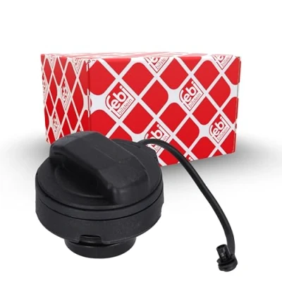 Abbildung von febi bilstein 27288 Tankdeckel mit Halteband, nicht abschließbar, 1 Stück, Schwarz