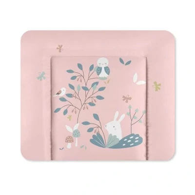 Abbildung von Julius Zöllner Wickelauflage Softy 85x75 cm Wickelunterlage wasserdicht und abwischbar Made in Germany Oeko Tex Standard 100 Rosalie