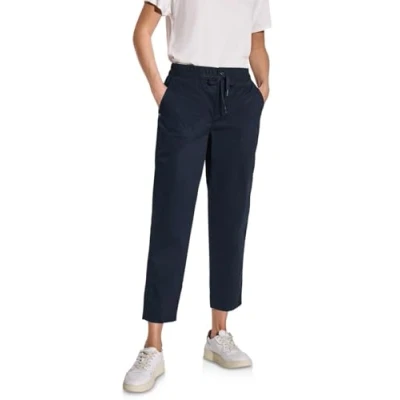 Abbildung von STREET ONE Damen A378683 Hose im Cargo Look, deep Blue, 42W x 28L