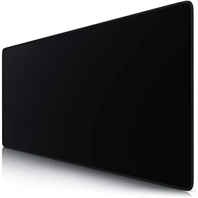 Abbildung von TITANWOLF XXL Mauspad komplett Schwarz Speed Gaming 900 x 400mm Mousepad Tischunterlage Large Size verbessert Präzision &amp; Geschwindigkeit Stabiler Halt auf glatten Oberflächen